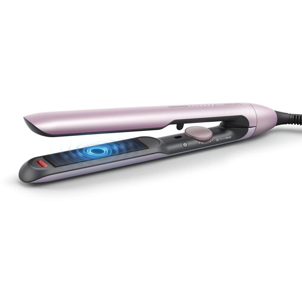 Выпрямитель для волос Philips BHS530/00, розовый