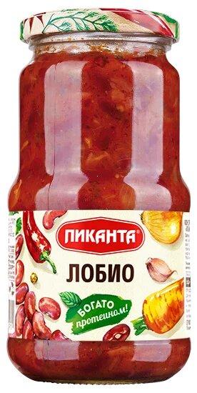 Фасоль Пиканта лобио 530 гр., стекло