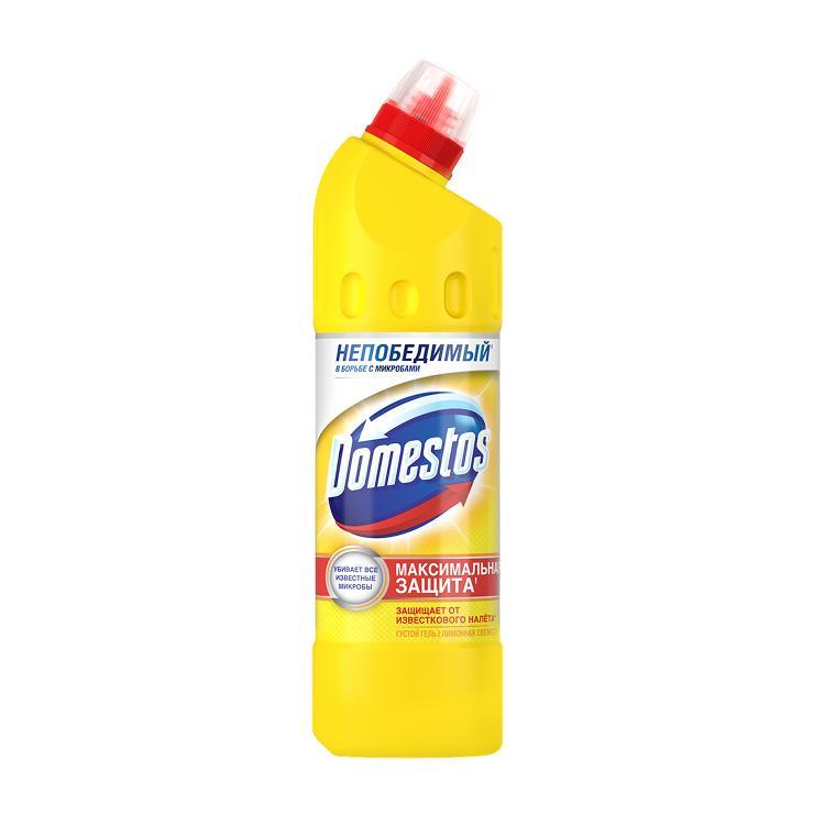 Гель для сантехники Domestos Лимонная свежесть 500 мл., флакон
