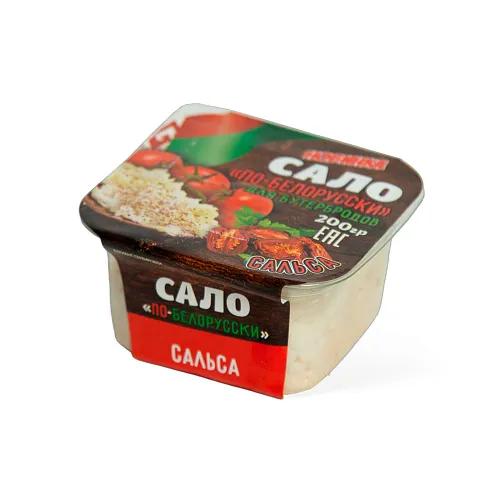 Сало Мясная Коллекция По-белорусски для бутербродов сальса 200 гр., банка