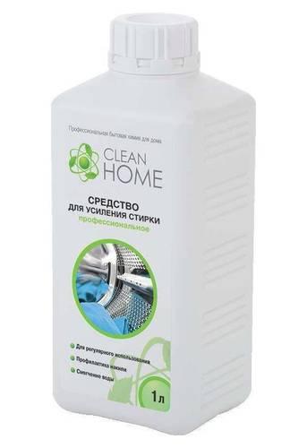 Средство для усиления стирки профессиональное Clean Home, 1 л., пластиковая бутылка