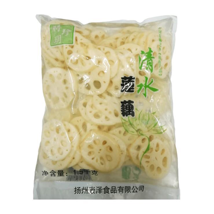 Корень лотоса консервированный Китай 1 кг., вакуум