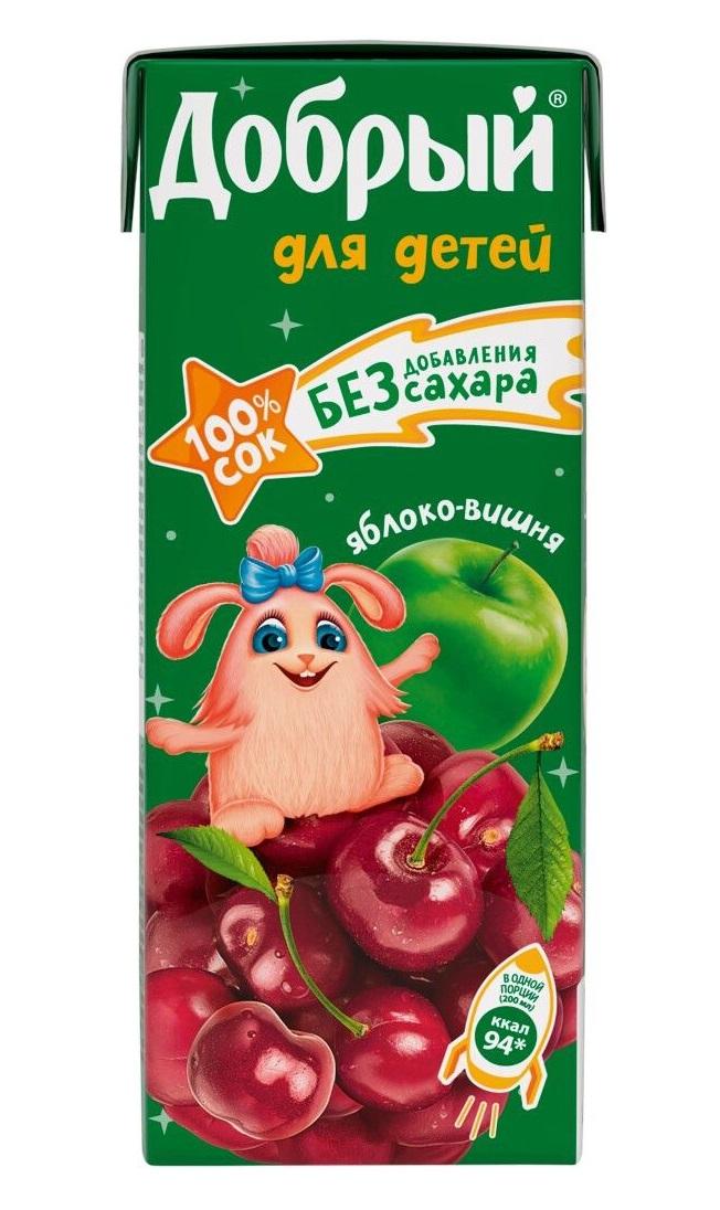 Морс Добрый вишня 200 мл., тетра-пак