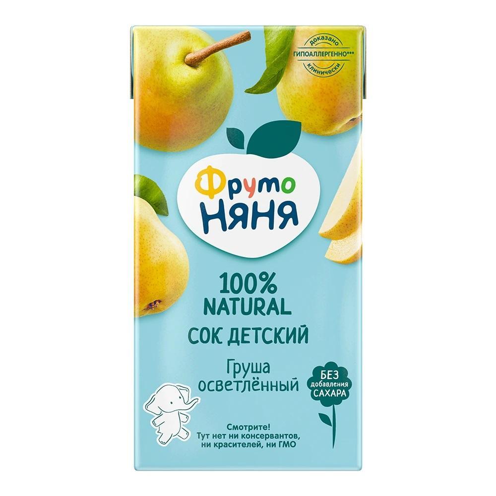 Сок Фруто Няня груша осветленный 500 мл., тетра-пак