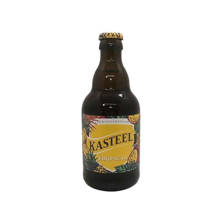 Напиток пивной Van Honsebrouck Kasteel Tropical светлый фильтрованный пастеризованный 7% 330 мл., стекло