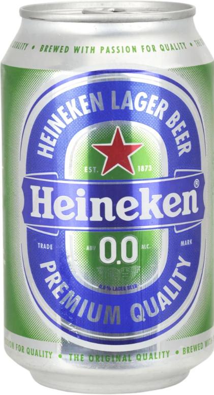 Пивной напиток Heineken 330 мл., ж/б