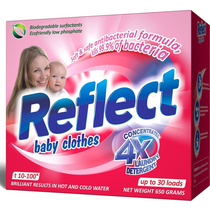 Стиральный порошок Reflect Baby Clothes концентрированный для всех типов стирки для детского белья 650 гр., картон
