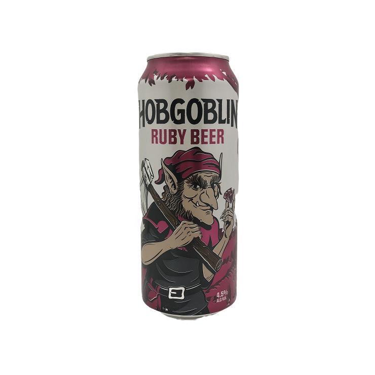 Пиво Wychwood Hobgoblin Ruby крафтовое темное фильтрованное пастеризованное 4,5% 500 мл., ж/б