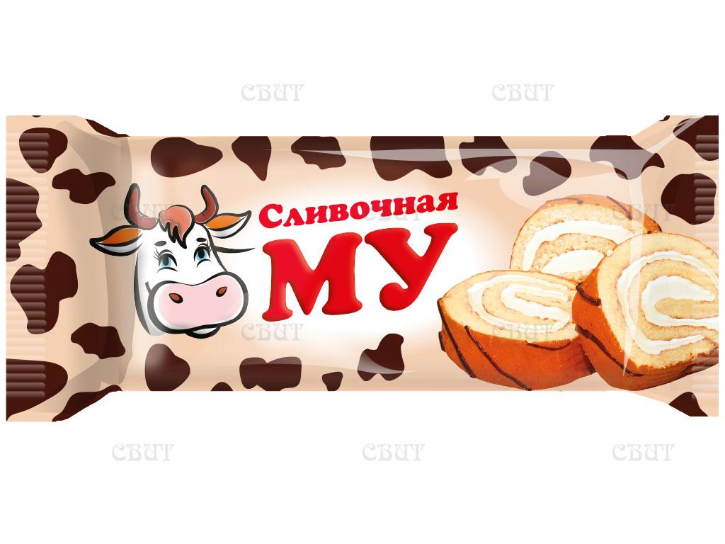 Рулет со сливочным вкусом Сливочная МУ, Невский Кондитер, 145 гр., флоу-пак
