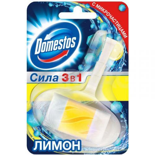 Блок Domestos для унитаза Сила 3в1 Лимон 40 гр., блистер