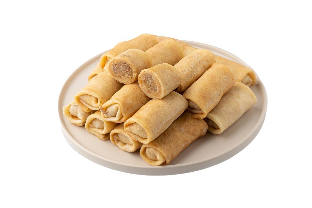 Блинчики ВкусВилл мини с мясом, зам., 720 гр., картон