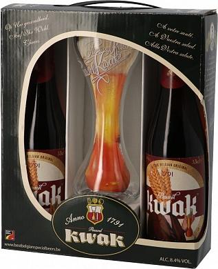 Пивной набор Bosteels Pauwel Kwak gift pack 8,4%, картон