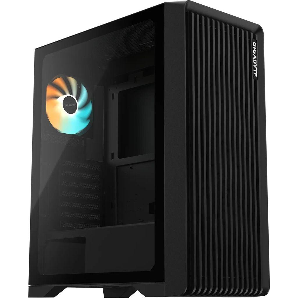 Корпус ATX Gigabyte GB-C103G, Midi-Tower, без БП, черный