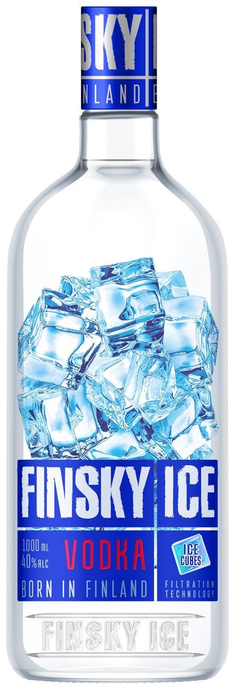 Водка Finsky Ice 40% 1 л., стекло