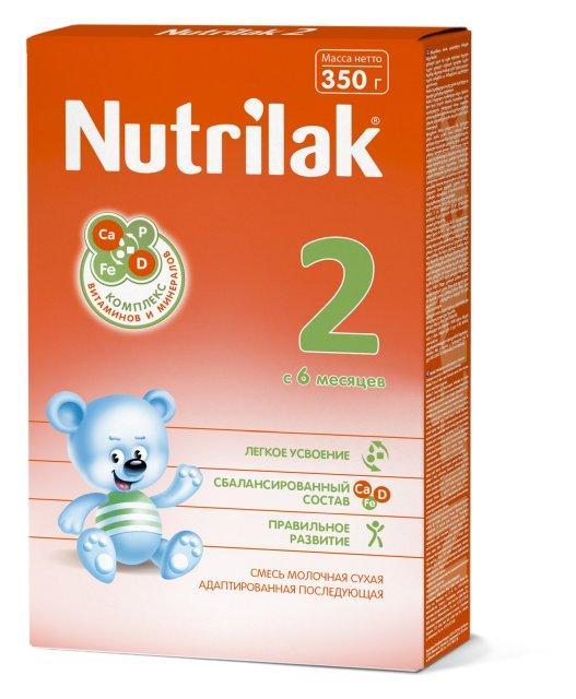 Молочная смесь Nutrilak 2 с 6 месяцев