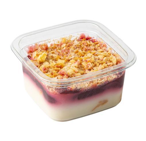 Десерт ВкусВилл Наполеон с вишней постный 150 гр., ПЭТ