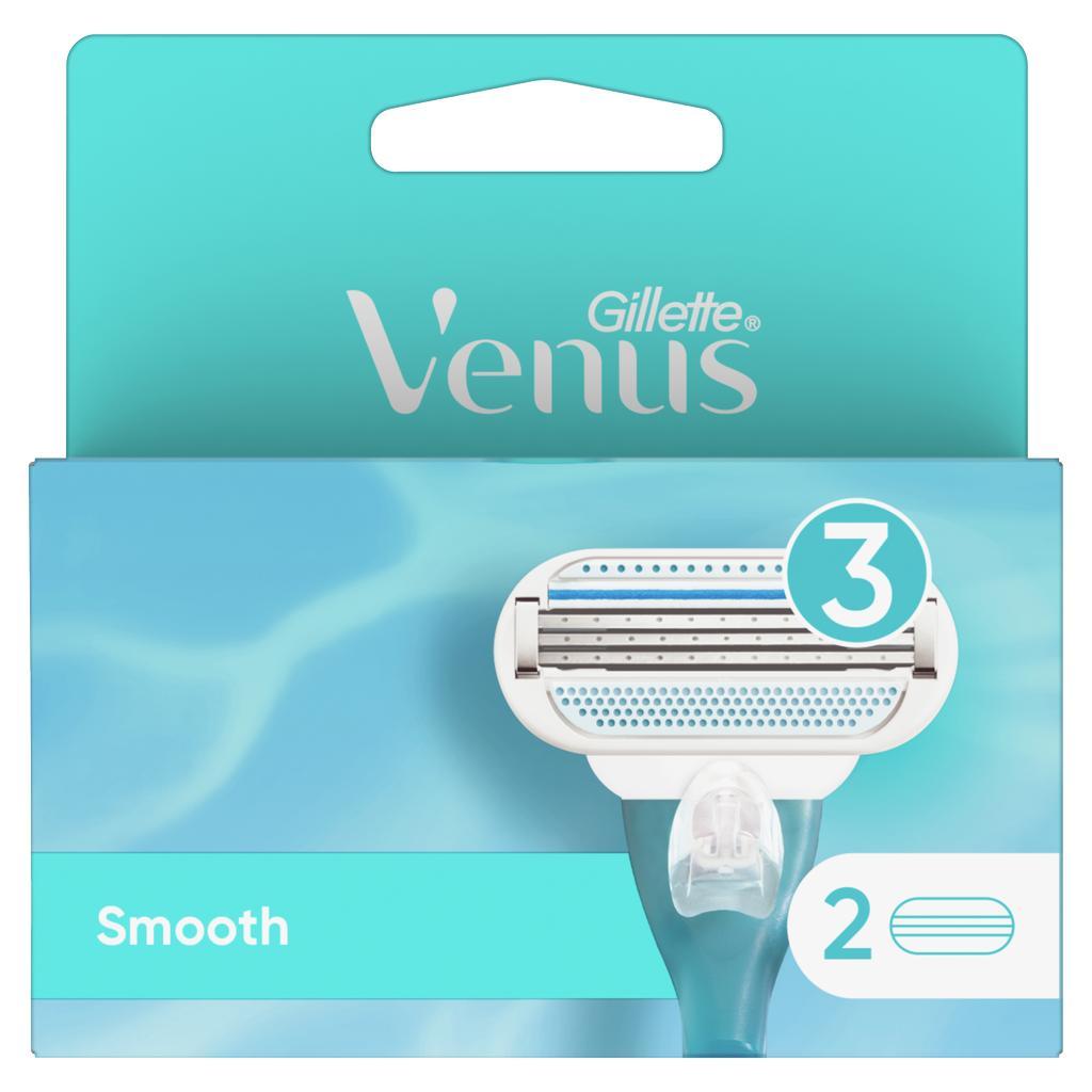 Кассеты для бритвенного станка Venus Gillette 2 шт., блистер
