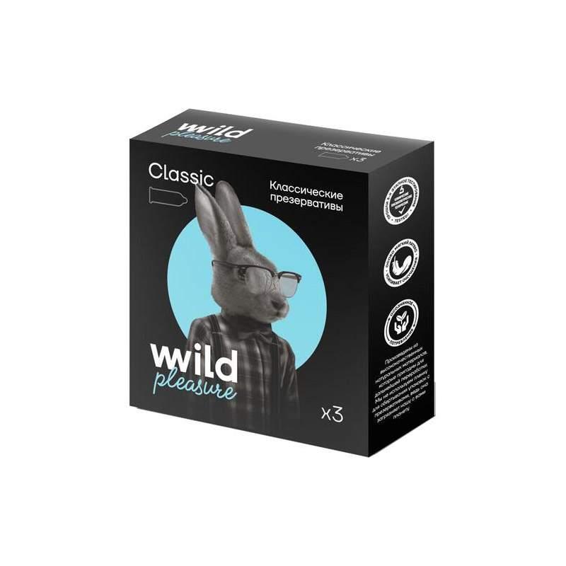 Презервативы Wild Pleasure Классические 3 шт., картон