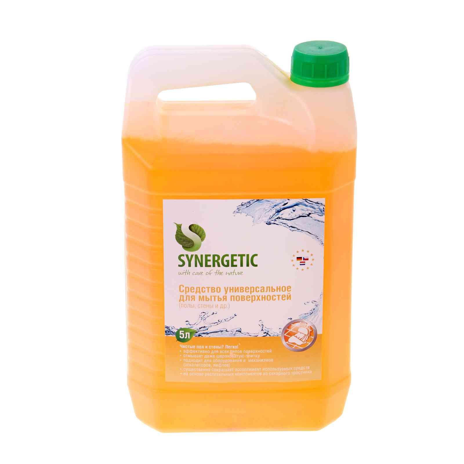 Универсальное моющее средство для пола Synergetic 5 л., ПЭТ