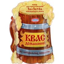 Набор Домашняя Кухня для приготовления кваса домашнего из натуральных продуктов 126 гр., флоу-пак