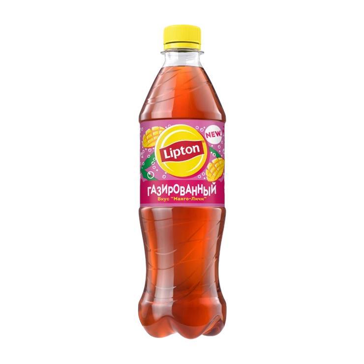 Напиток газированный Lipton манго личи 500 мл., ПЭТ