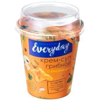Крем-суп Everyday грибной с лисичками и пшеничными сухариками, 32 гр, ПЭТ