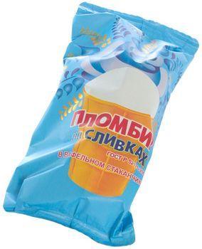 Мороженое Челны Холод пломбир на сливках в вафельном стаканчике 75 гр., флоу-пак