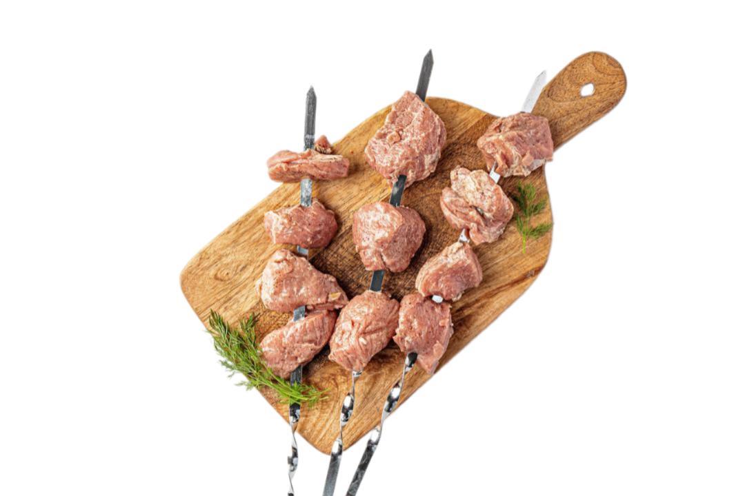 Шашлык ВкусВилл из свиной шейки 2,1 кг., картон