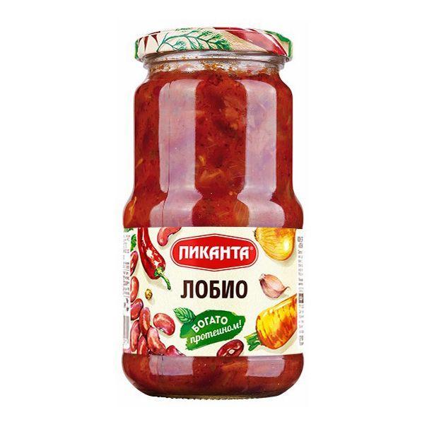 Лобио Пиканта 470 гр., стекло