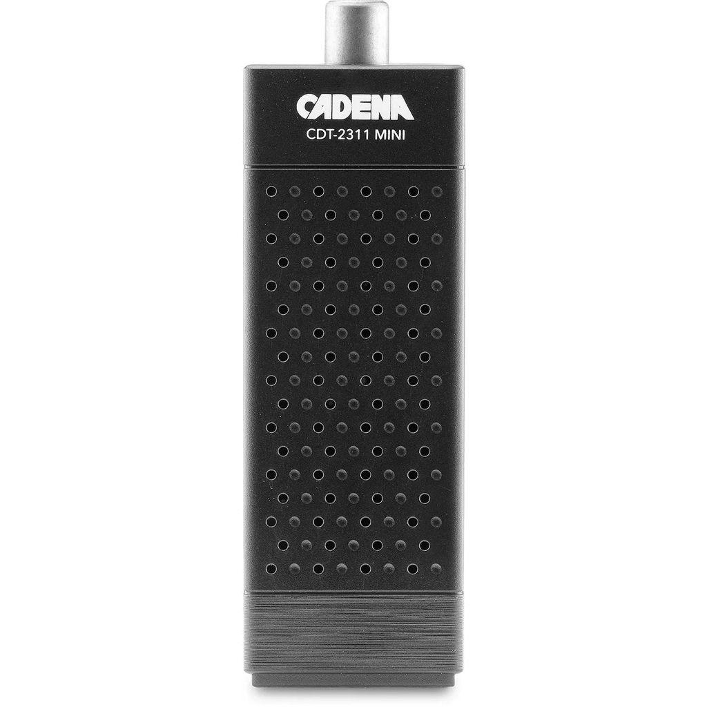 Ресивер DVB-T2 Cadena CDT-2311 MINI, черный