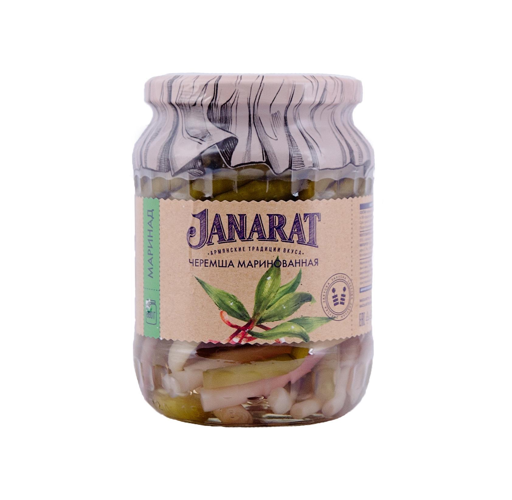 Черемша Janarat мариннная , 720 мл, стекло