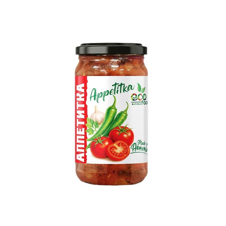 Аппетитка ECOFOOD 350 гр., стекло