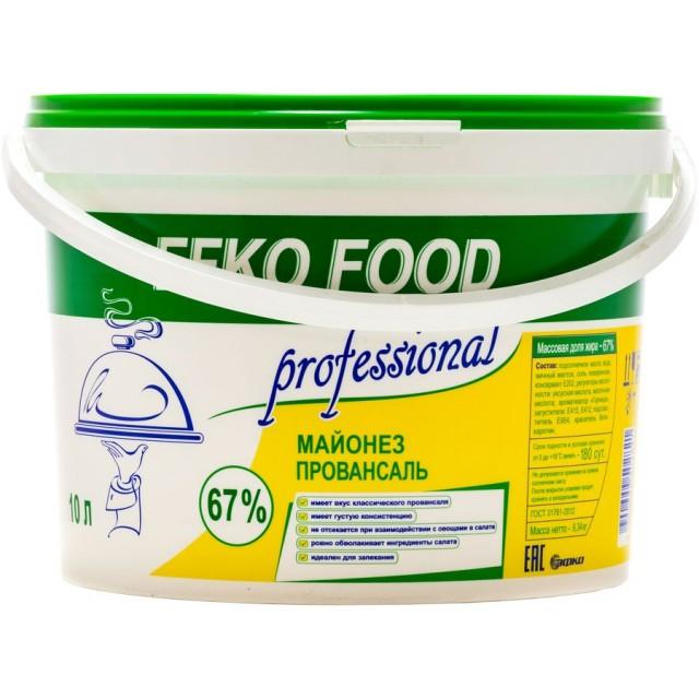 Майонез Efko Food Professional провансаль 67% 10 кг., пластиковая упаковка