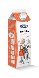 Ряженка 2,5 % Купино Zorka, 930 мл., тетра-пак