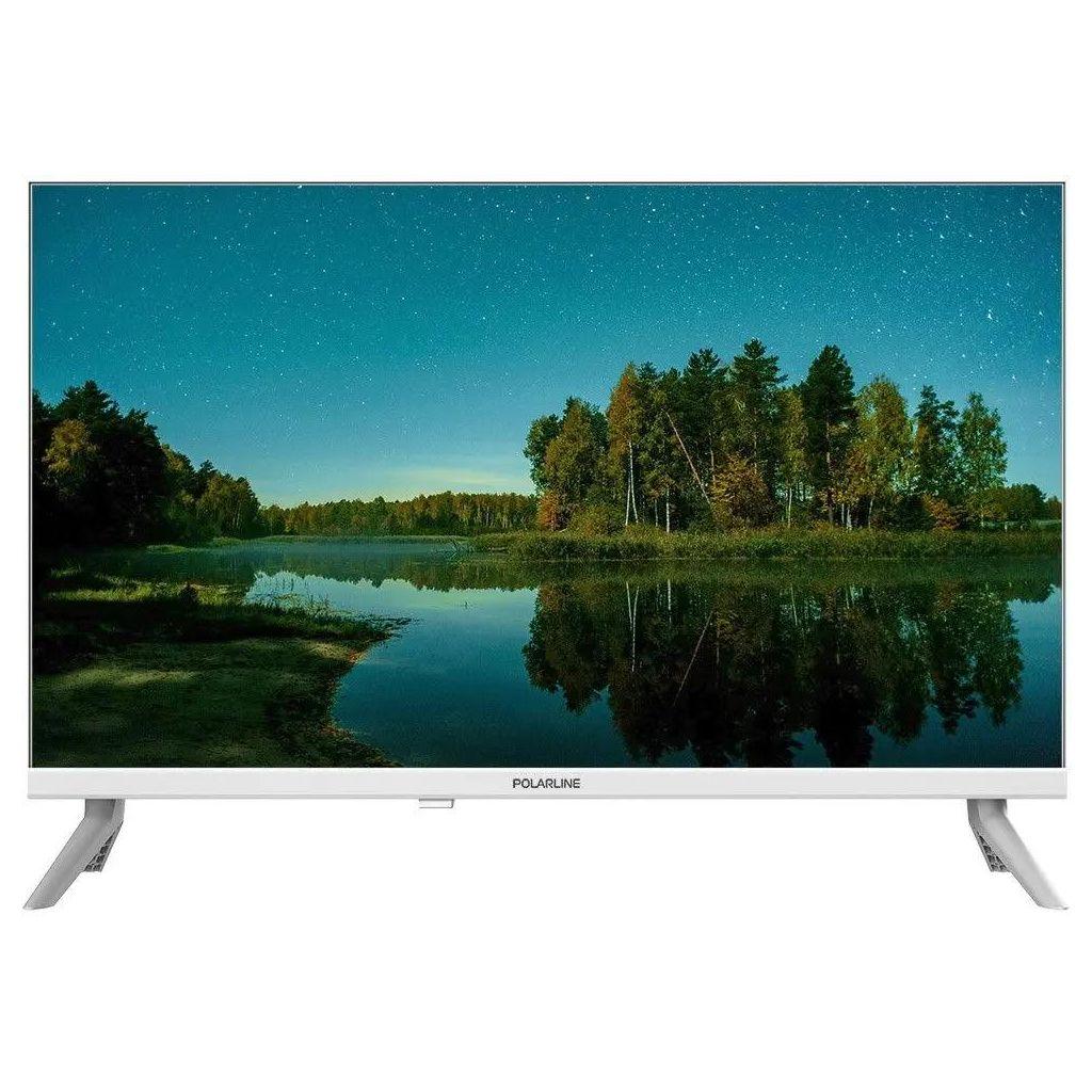 24" Телевизор POLARLINE 24PL52TC HD, белый