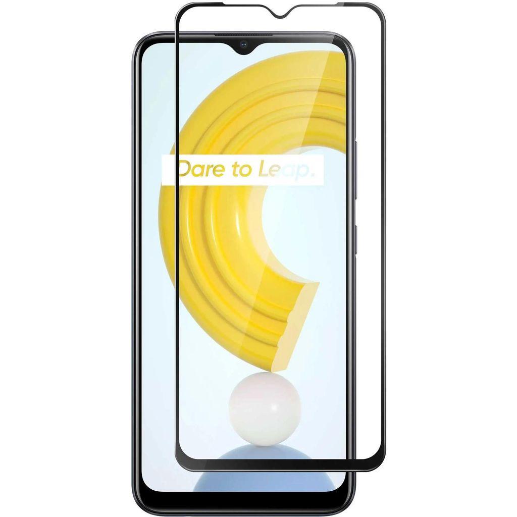 Защитное стекло для экрана BORASCO для Realme C21 гибридная, 1 шт [40035]