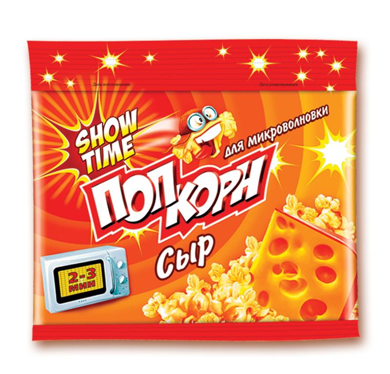 Попкорн Show time сыр 80 гр., флоу-пак