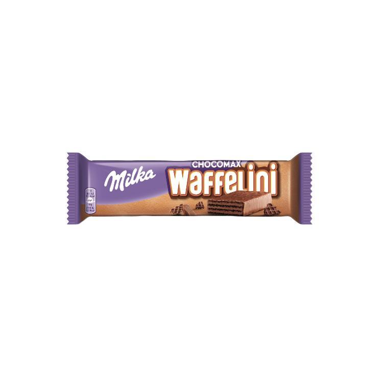 Батончик шоколадный Milka waffelini 31 гр., флоу-пак