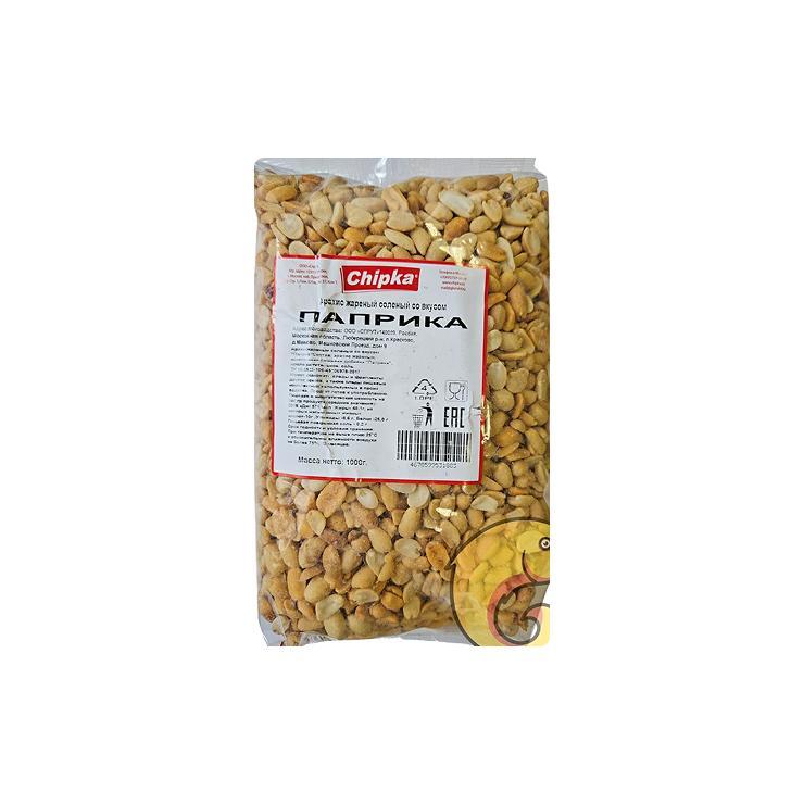 Арахис Chipka жареный паприка 1 кг., флоу-пак