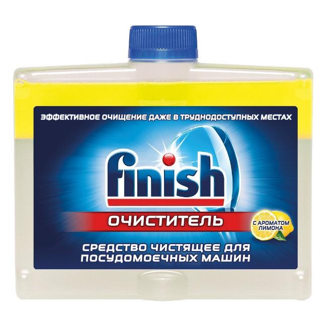 Средство чистящее для посудомоечных машин Finish С ароматом лимона 250 мл., ПЭТ