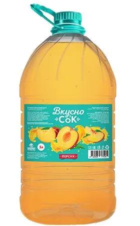 Напиток сокосодержащий Вкусно Сок персик 5 л., ПЭТ