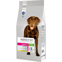 Perfect Fit Сухой корм для собак с/к/п >1г курица 14.5кг