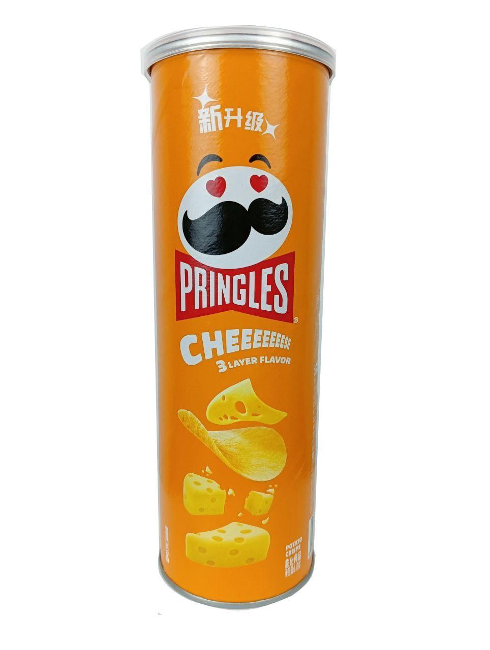 Чипсы Pringles сыр 110 гр., туба