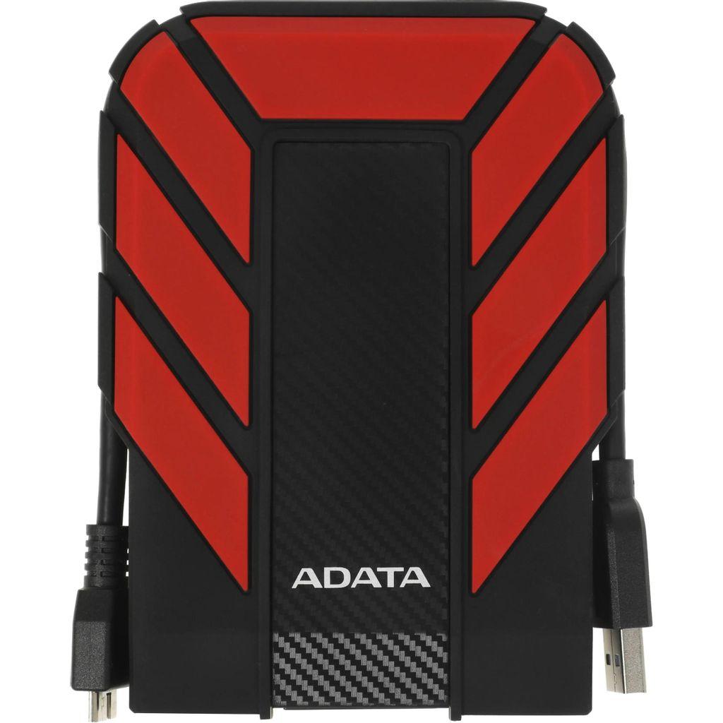 2ТБ Внешний диск HDD Adata DashDrive Durable HD710Pro, USB 3.0, красный [ahd710p-2tu31-crd]