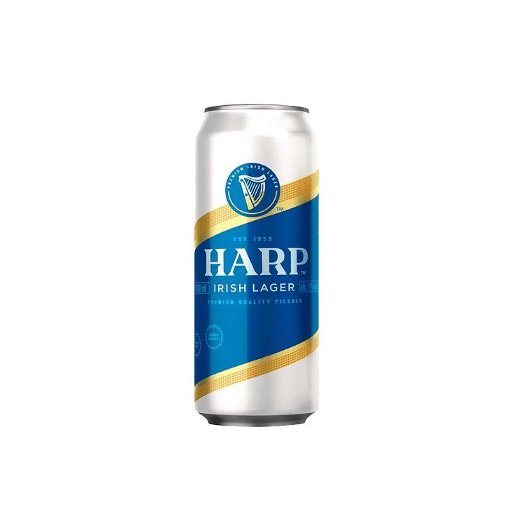 Пиво Harp irish lager светлое фильтрованное пастеризованное 4% 440 мл., ж/б