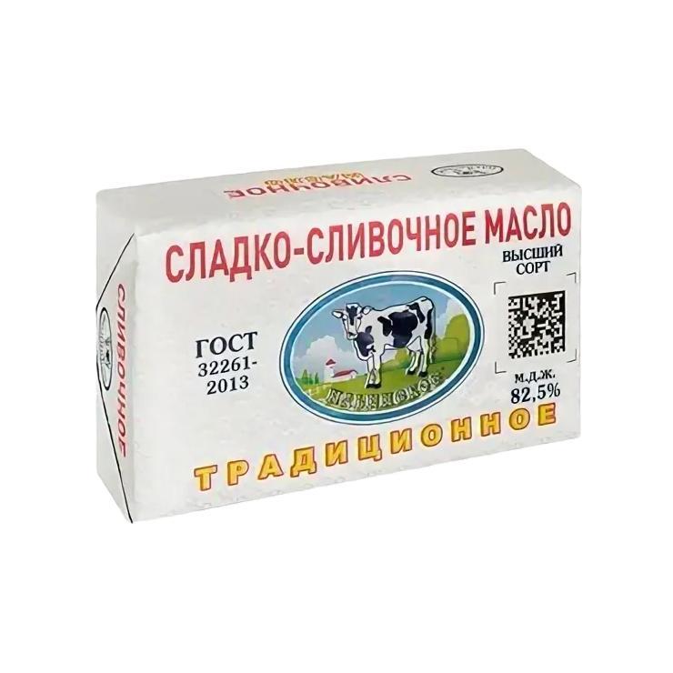 Масло сливочное Ильинское традиционное 82,5% 400 гр., обертка
