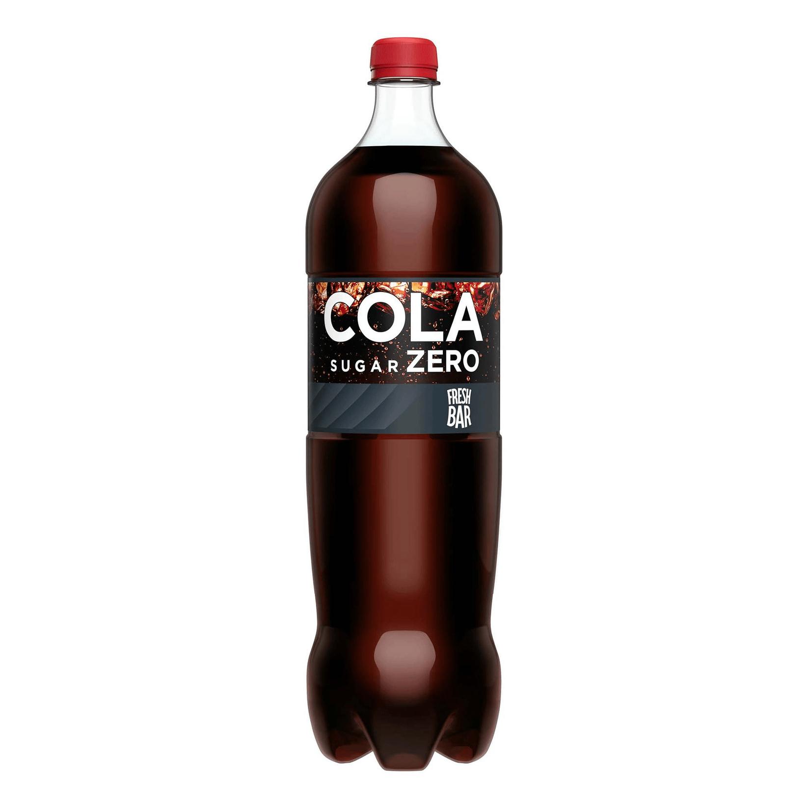 Напиток газированный Fresh Bar cola zero 1,5 л., ПЭТ