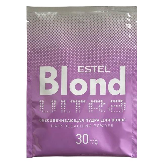 Пудра для волос Estel Ultra Blond обесцвечивающая 30 гр., саше