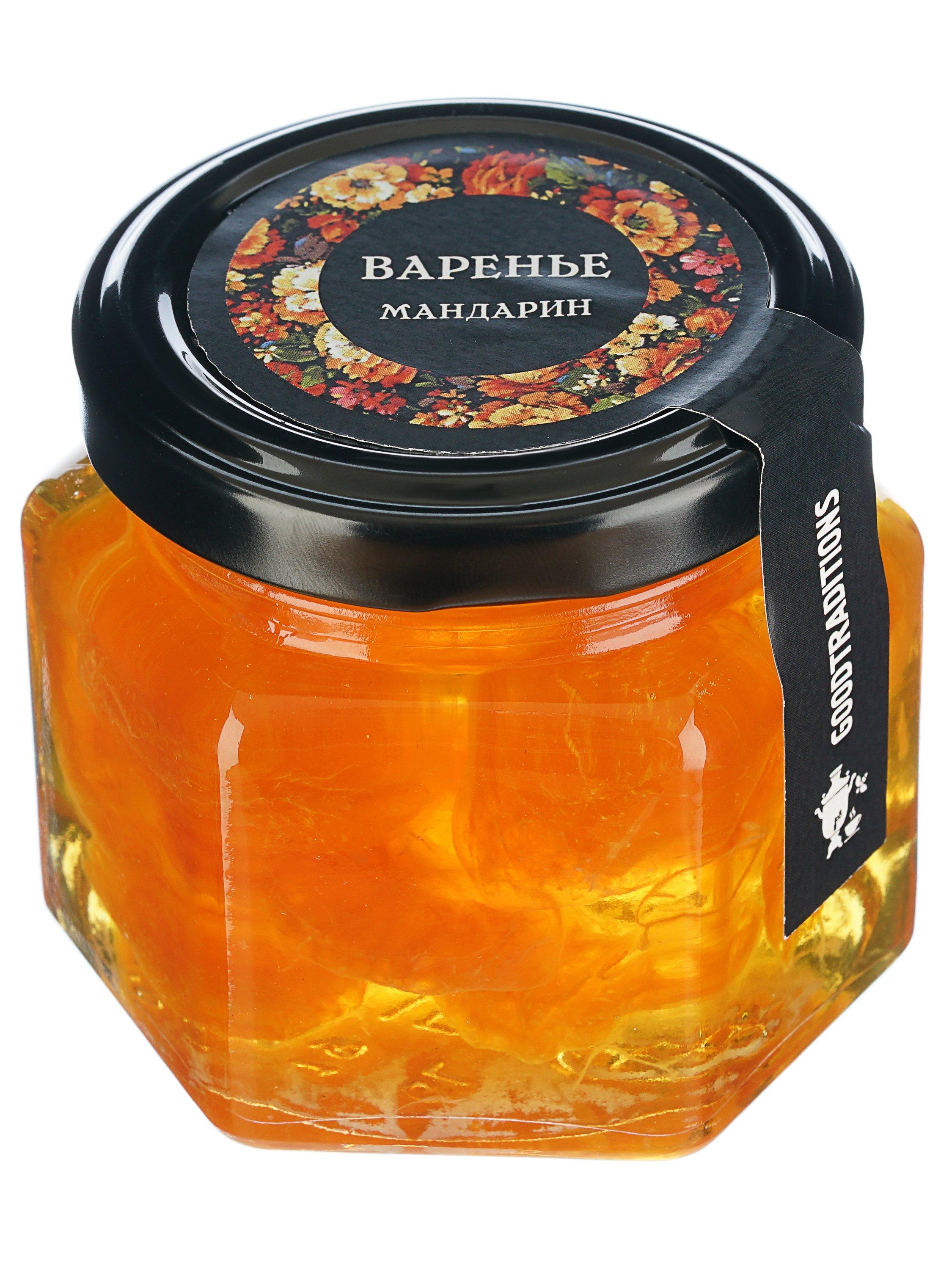 Варенье GOODTRADITIONS мандарин 120 гр., стекло