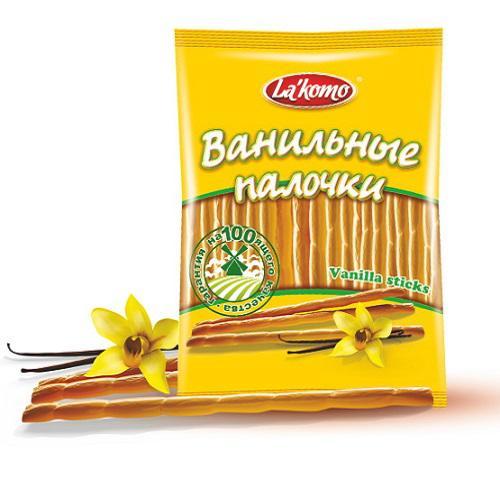 Ванильные палочки ,La`Komo, 40 гр., флоу-пак